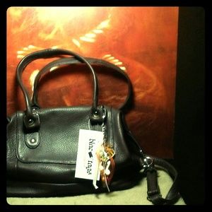 BlacTags. Chocolate leather Purse NWT